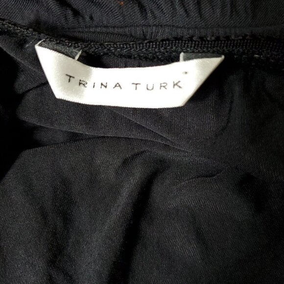 TRINA TURK Sunshine Covers One Shoulder Ruffle Romper - Picture 4 of 6